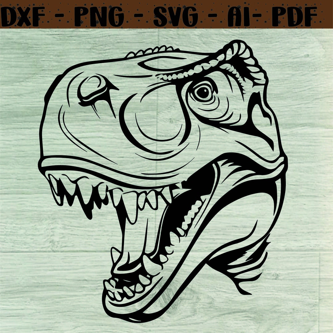 T Rex Scratch Svg, T Rex Png, Trex Cutfile, Trex Clipart, Dino Shirt