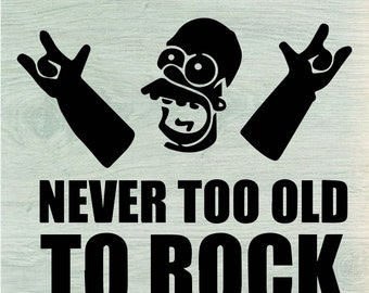 Rock N Roll SVG, Rock And Roll Music SVG, Guitar SVG, Rock Hand Svg, Rock hand sign Svg, Heavy Metal Svg, Svg For Silhouette and Cricut
