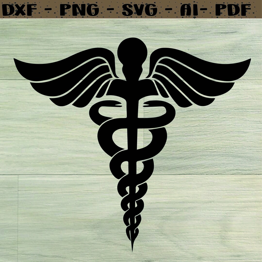 Medical Symbol Svg Caduceus Svg Md Svg Star Of Life Svg Nurse Svg