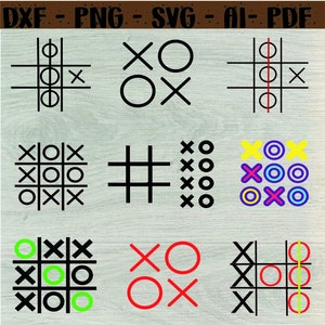 Tic Tac Toe Board - Openclipart