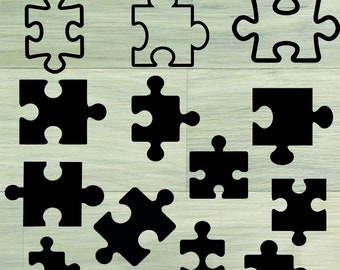 Puzzle Svg, Jigsaw Svg, Puzzle Pieces Bundle, Heart Puzzle svg, Heart Jigsaw Svg, Puzzle Piece Svg, Puzzle Pieces ,svg,dxf