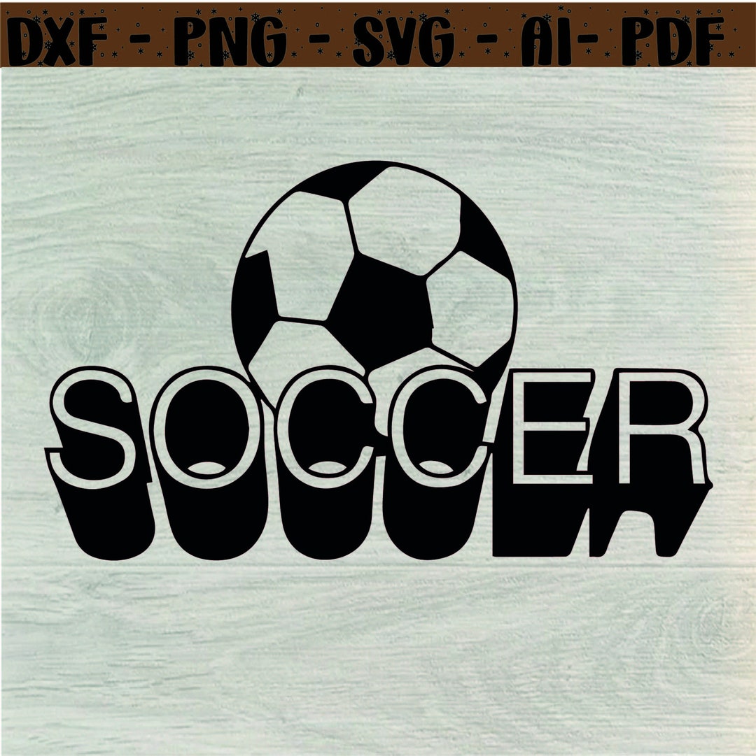 Soccer Ball Svg File Soccer Ball Vector Files Soccer Svg, Digital