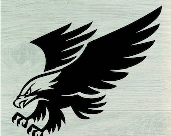 Eagle Svg - Bird Svg - Bald Eagle Svg - Eagle Silhouette - Eagle Cut Files - Eagle Svg Bundle - Eagle Clipart - Eagle Design - svg,dxf,png