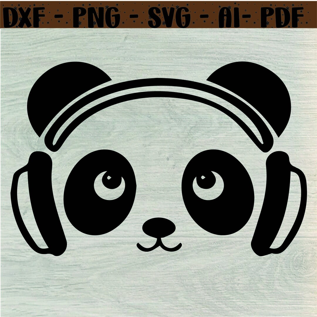 Panda Svg, Cute Panda Svg, Panda Face Svg, Kung Fu Panda Cut Files for ...