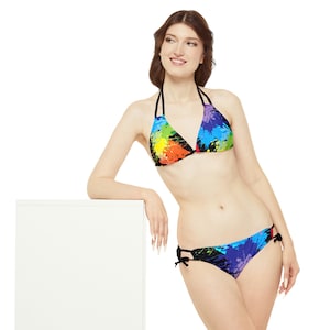 Your Design! Strappy Bikini Set (AOP)