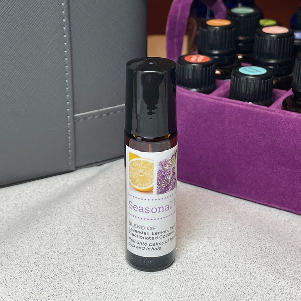 Allergy Blend/Season Bomb Essential Oil - 10ml Roller Bottle, CPTG Essential Oils