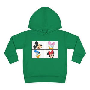 Mickey Mouse Minnie Mouse Donald Daisy Disneyland Disney World Toddler Pullover Fleece Hoodie Movie Trip Vacation Holiday Family Trip image 7