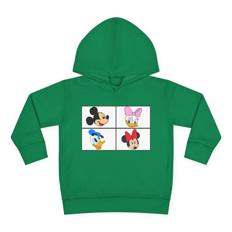 Mickey Mouse Minnie Mouse Donald Daisy Disneyland Disney World Toddler Pullover Fleece Hoodie Movie Trip Vacation Holiday Family Trip image 7