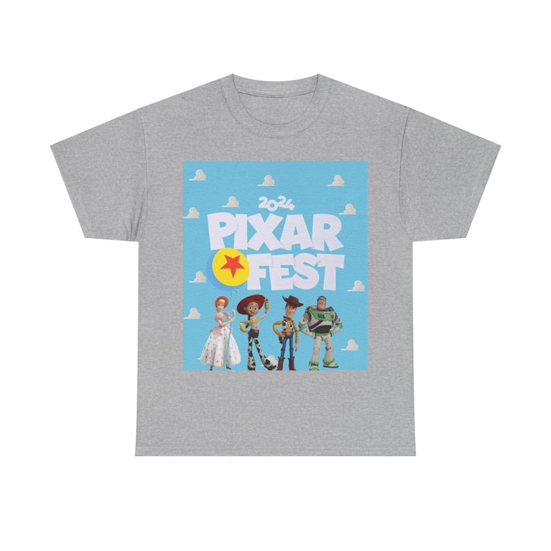 Pixar Fest 2024 Cars Woody Buzz Bo Peep Jessie Shirt Disneyland Disney ...