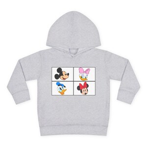 Mickey Mouse Minnie Mouse Donald Daisy Disneyland Disney World Toddler Pullover Fleece Hoodie Movie Trip Vacation Holiday Family Trip image 5