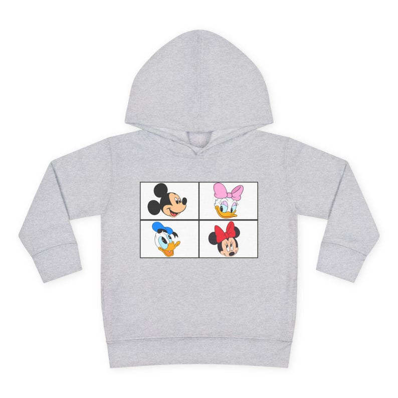 Mickey Mouse Minnie Mouse Donald Daisy Disneyland Disney World Toddler Pullover Fleece Hoodie Movie Trip Vacation Holiday Family Trip image 5