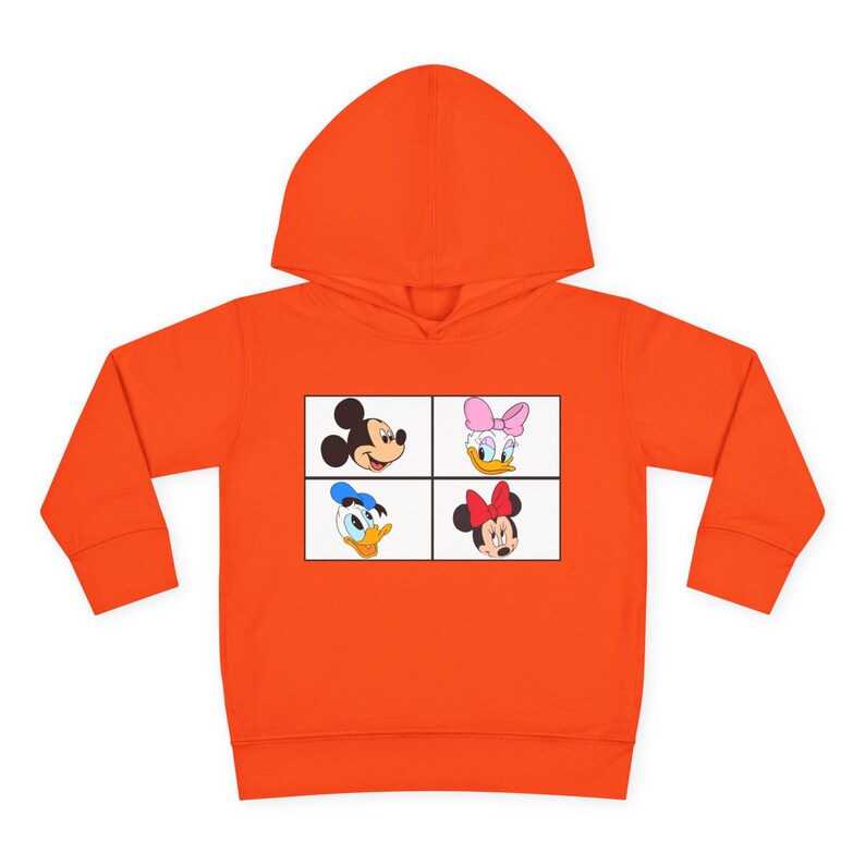 Mickey Mouse Minnie Mouse Donald Daisy Disneyland Disney World Toddler Pullover Fleece Hoodie Movie Trip Vacation Holiday Family Trip image 3