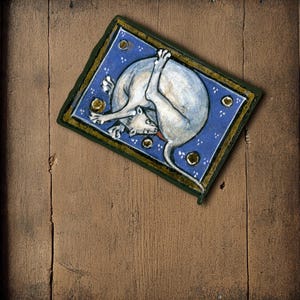 50 Medieval Cat Sticker Pack, Funny Art History Stickers image 10