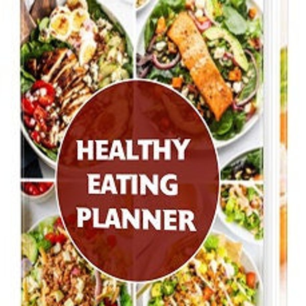 PLR Healthy Eating Planner: Your Ultimate Guide to Nutrient-Rich Living! | PDF | Microsoft Editable Document | Private Label Rights