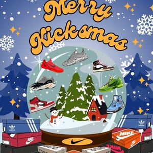 Sneakerhead Holiday Card