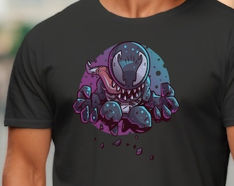Unisex Chibi Venom Graphic T-Shirt