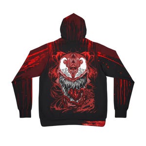 Carnage Venom Blood Unisex Athletic Hoodie