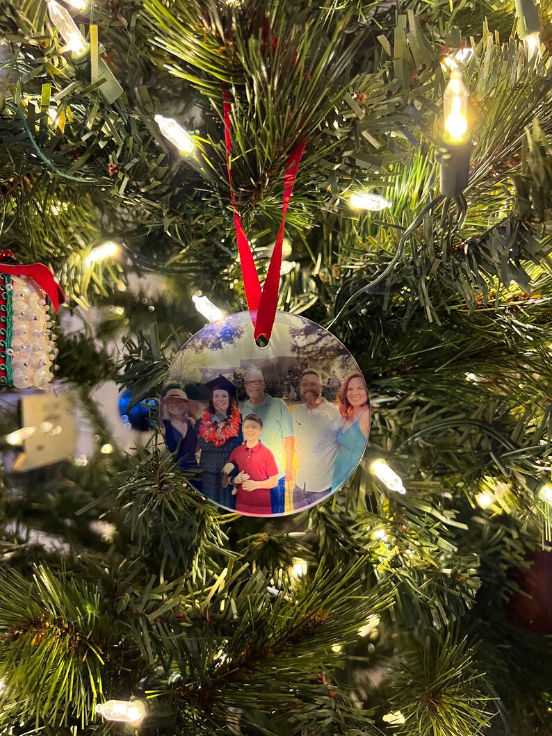 Personalized Glass Ornaments Etsy