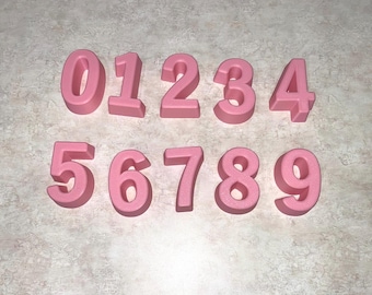 Numbers Sand Molds (set of 12)