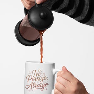 No Persigo Atraigo Mug 11oz 15oz | Spanish Self Love Coffee Mug | Feminine Energy Ceramic Cup image 12