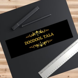 Doodool tala - Mommys golden boy - Funny Persian text - Bumper Stickers