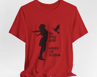 Jin, jiyan, azadî - Women Life Freedom - Camiseta - 2 colores