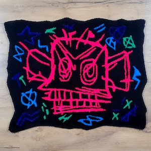 Jinx Monkey Graffiti Rug Arcane