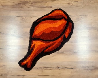 Chicken Wing Tufted Rug