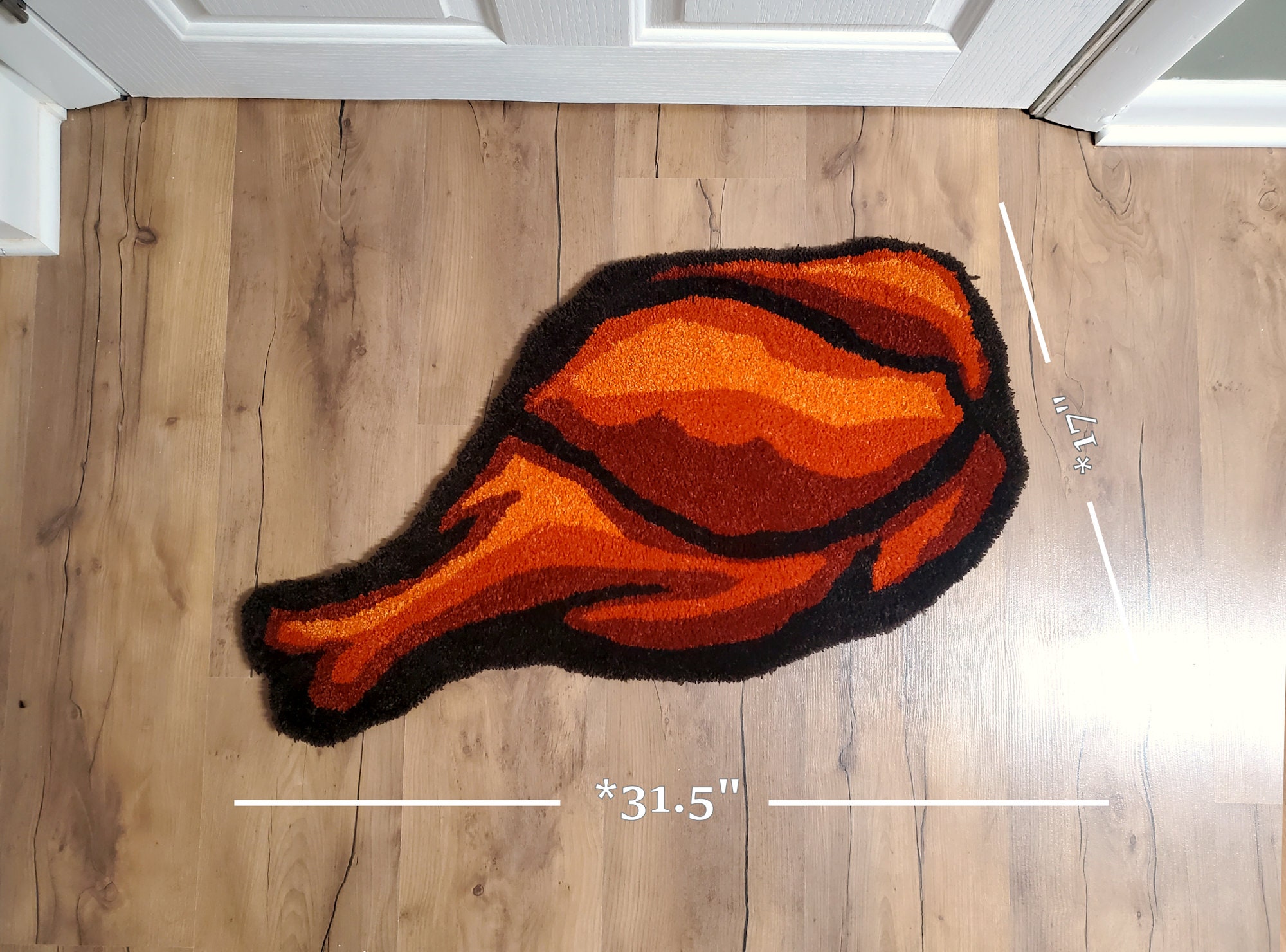 Chicken Wing Tufted Rug - Etsy