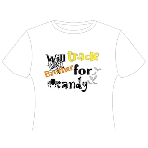 Ich werde Bruder / Schwester tauschen gegen Candy SVG, PNG