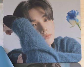 Hyunjin K-Pop Idol Mousepads, Stray Kids Desk Mouse Pad, SKZ Cute Office Space Decor, Smooth Fabric Mousepad, Choose Your Favorite