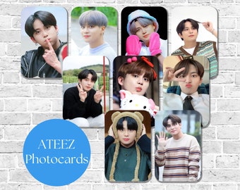 Ateez Jongho Bias Set A Photocards, Memorable Moments Collectibles, Funny Photo PC, Stan Cute Member Picture Gift, Iconic Group Fan Present