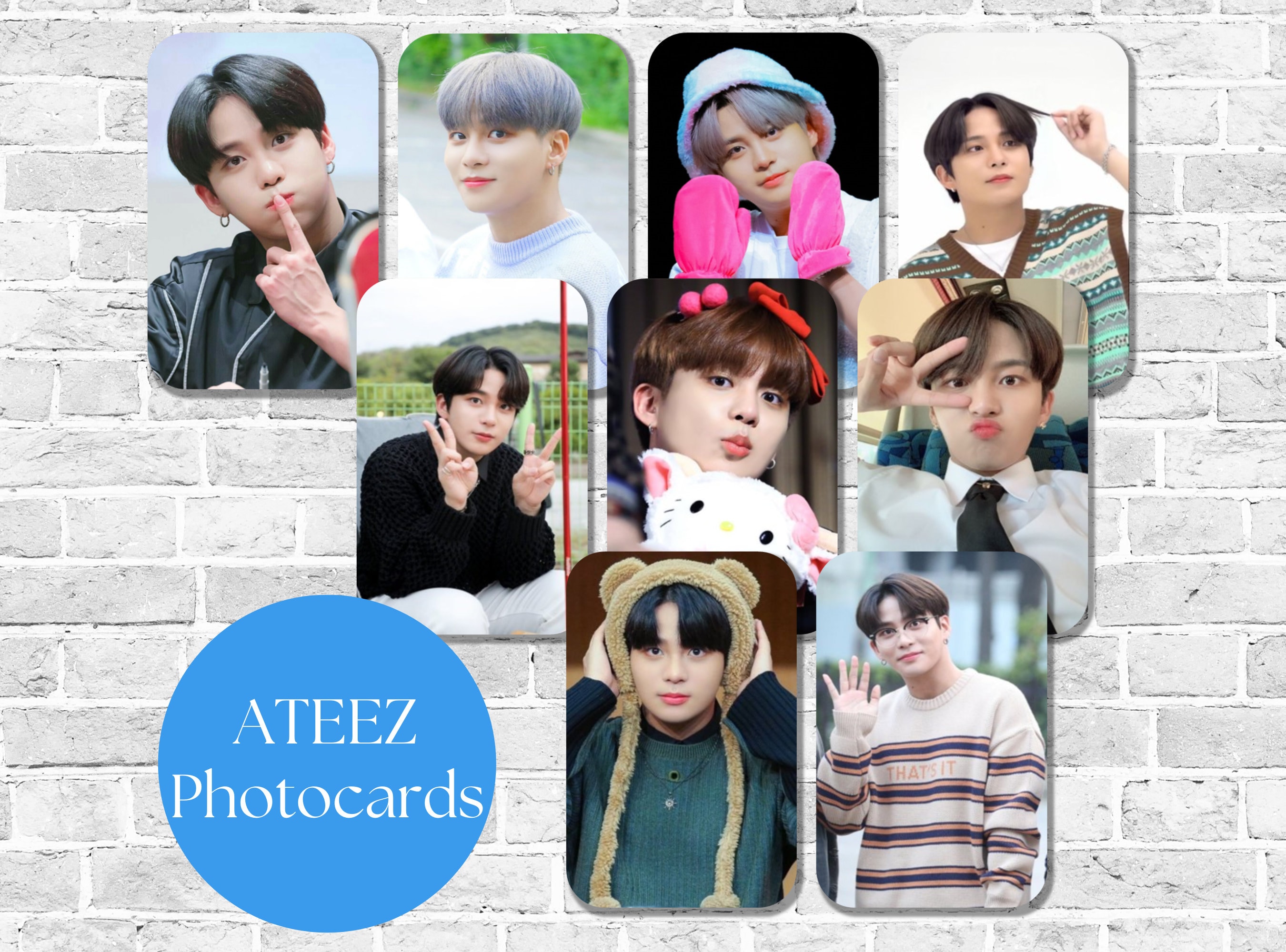 Jongho Photocard - Etsy