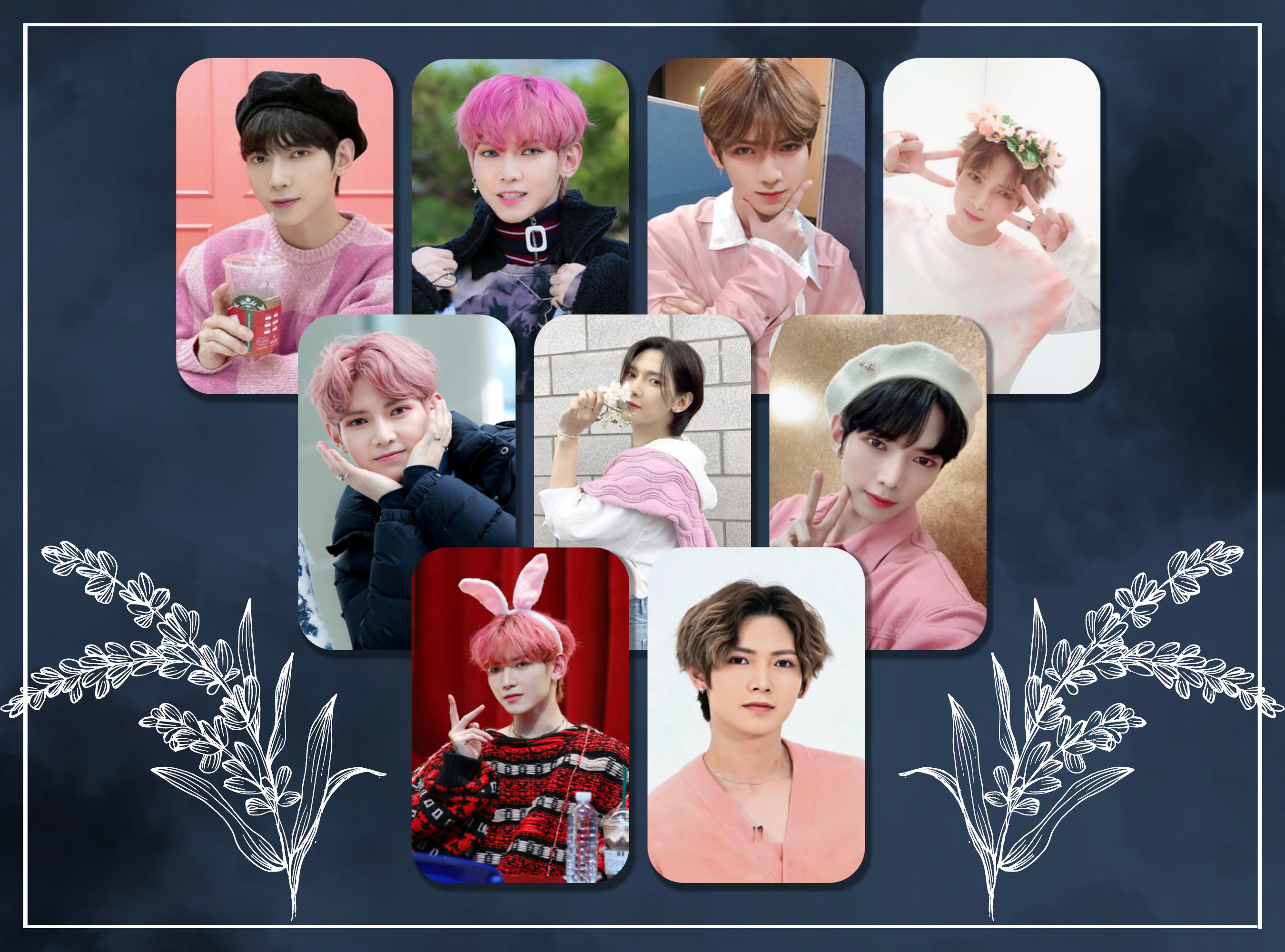 アイドル ATEEZ America MAKESTAR PINK CAT YEOSANG ATEEZ America MAKESTAR PINK CAT YEOSANG