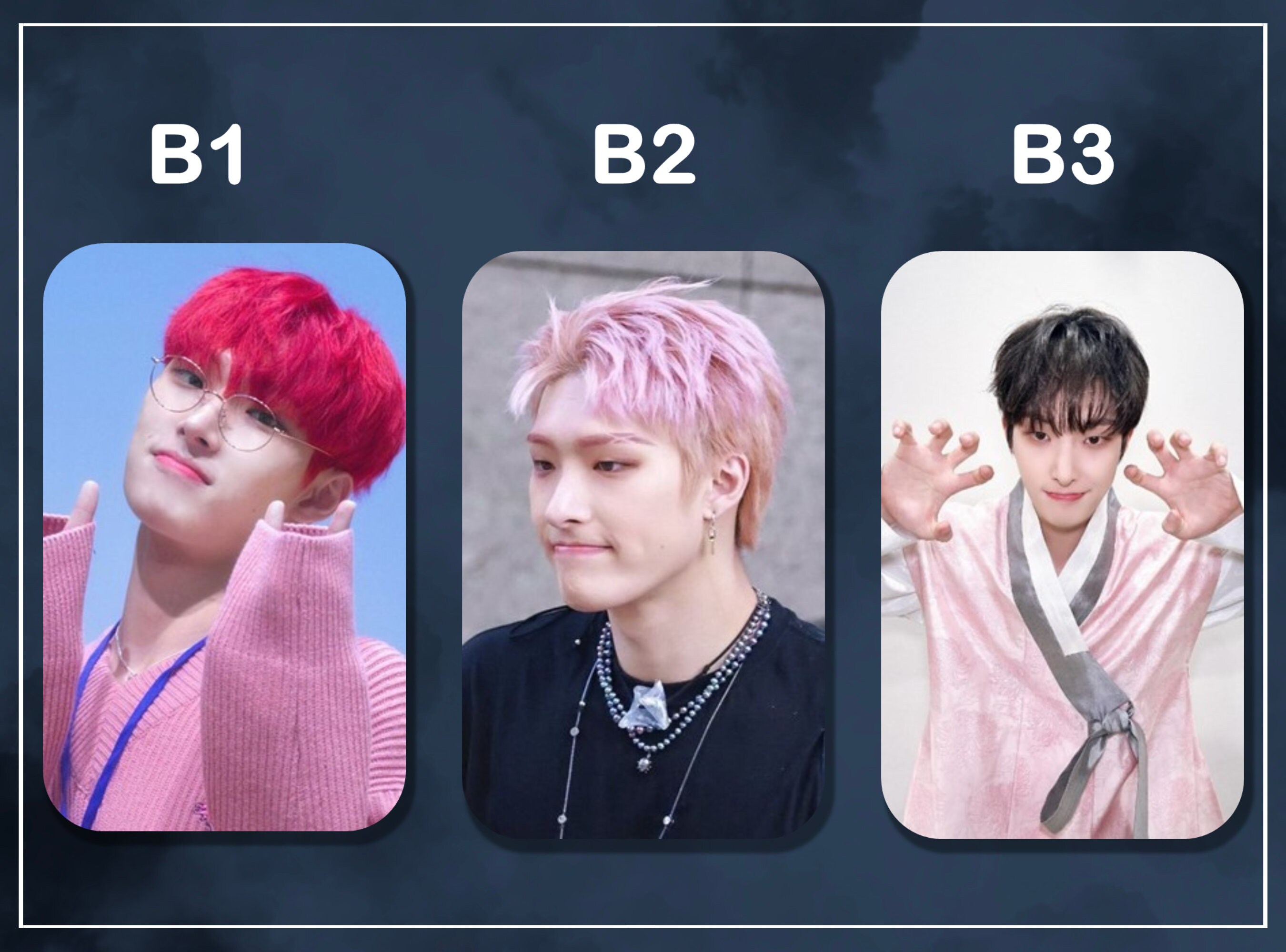 Ateez Mingi Pink Photocards, Memorable Moments Collectibles,stan