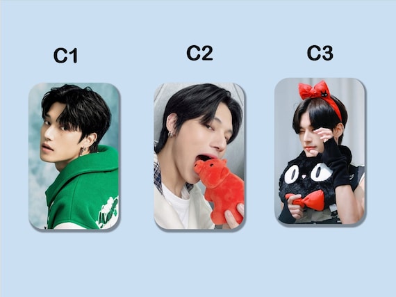 ATEEZ Wooyoung K-POP Hobby Goods 2021 Trading Card Employee
