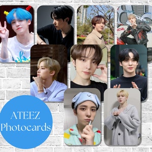 Ateez Yunho Bias Set A Photocards, Memorable Moments Collectibles, Funny Photo PC, Cute Member Picture Gift, Fun Group Fan Merch Present