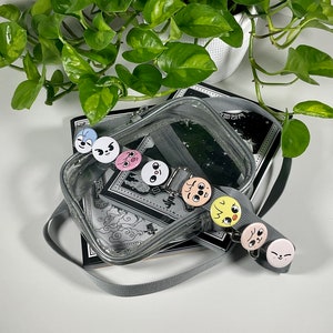 Stray Kids Skzoo Button Pin Packs, Fun Personality Flair, SKZ Well Known Character Present, Cute Unique Gift, Iconic Clothing Decoration