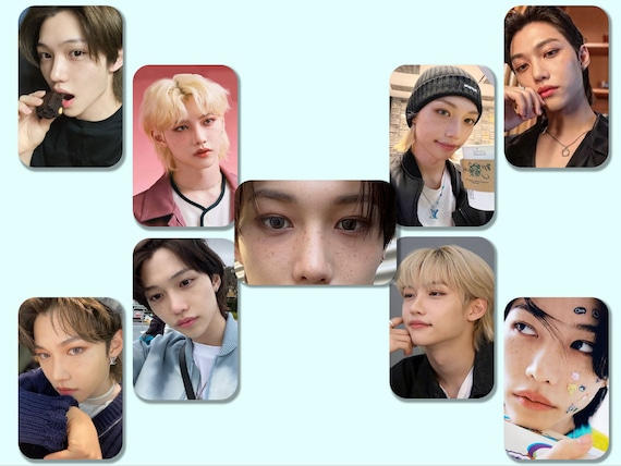 Stray Kids Felix Freckles Photocards, Memorable Moments