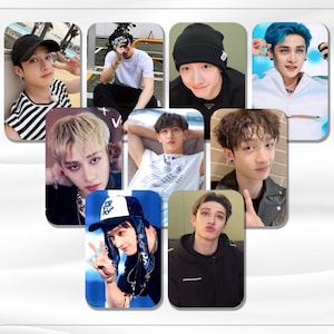 Stray Kids Bang Chan Bias Set B Photocards, Memorable Moments Collectible, SKZ Funny Photo PC, Cute Member Picture Gift, Fun Group Fan Merch