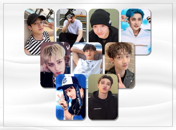 Stray Kids Bang Chan Bias Set B Photocards, Memorable
