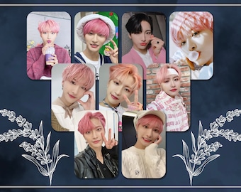 アイドルグッズ ATEEZ - ATEEZ SEONGHWA outlaw cat photo OFFICIAL ATEEZ Outlaw Platform Version Type D Seonghwa Photocard