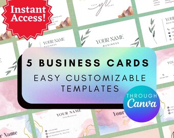 Customize Your Own Personalized Business Cards
