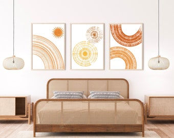Mid Century Modern Gallery Wall Art Printable Poster