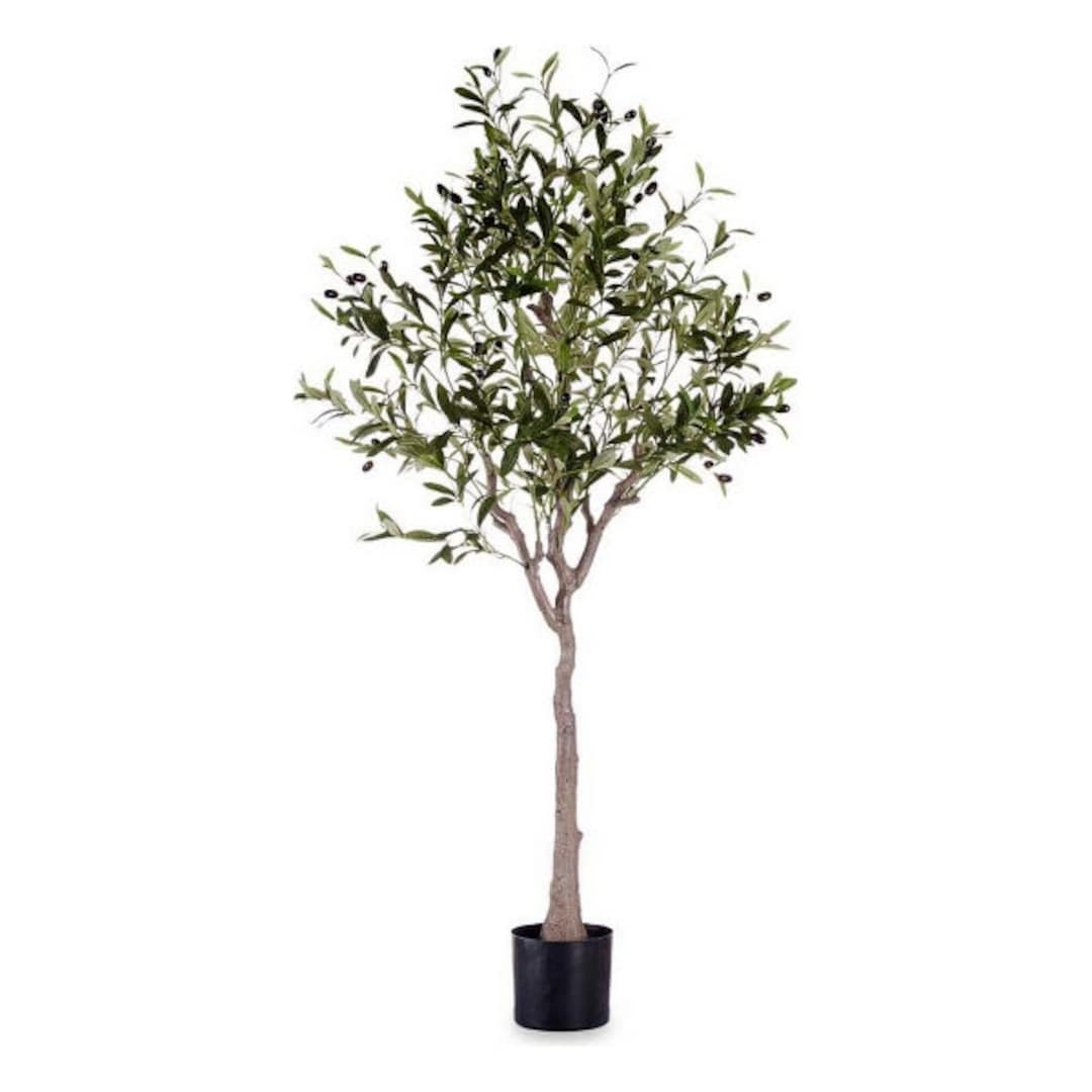 Large Artificial Olive Tree 120cm Faux Plant Premium Tree Wedding Tree