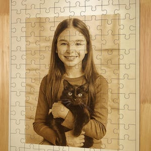 Creëer je eigen verhaal: aanpasbaar gastenboek houten puzzel voor bruiloft of babyshower – wees creatief!
