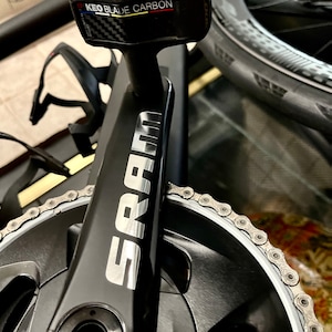 Bicycle Crank Decals Overlay Road Mountain Bike