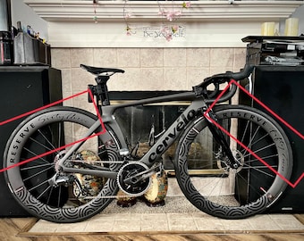 Cervélo Stickers Kit Cervelo Decals Vinyl Sticker Autocollant Aufkleber Mountain Bike Frame Bmx Logo Vinyl Adhesive Bike Bicycle Cycling - Canada - Foto 7