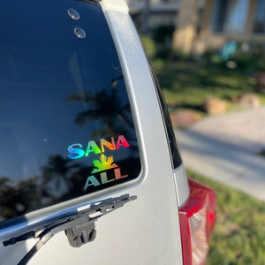 SANA ALL 3.5 inch Car Decal
