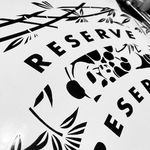 RESERVE Custom Decals (52/63 Only) - Panda Version 4 INTL Shipping 3-4 Weeks